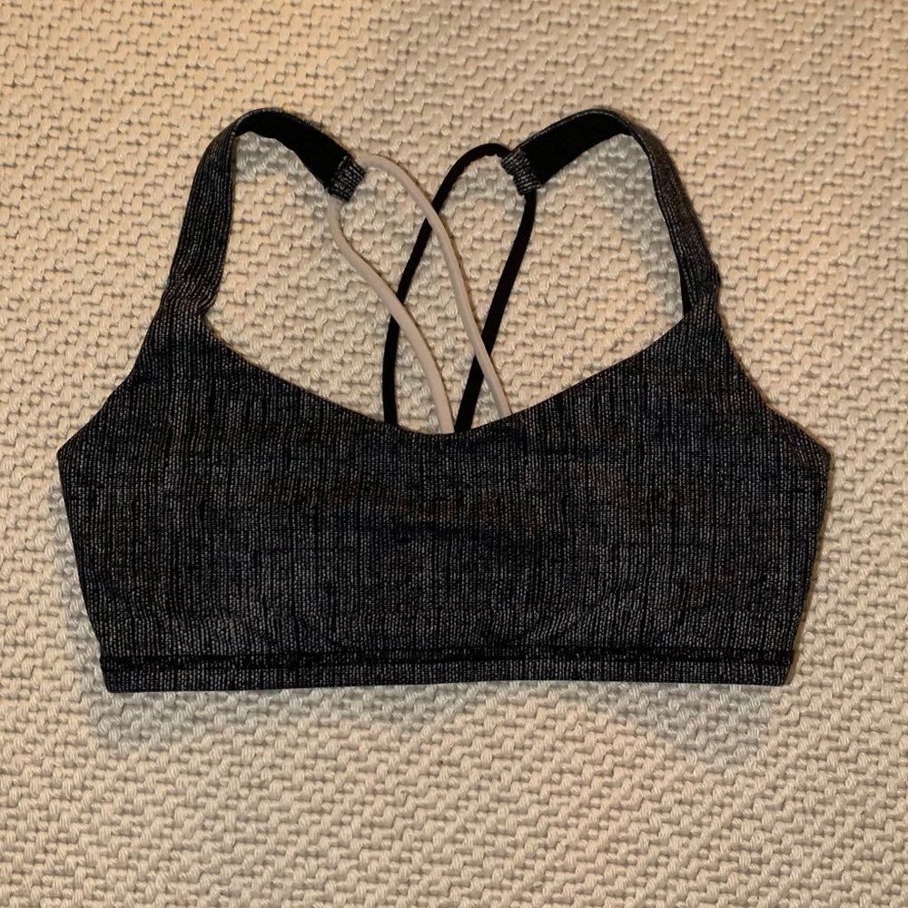 Tri Coloured Lulu Lemon Sports Bra